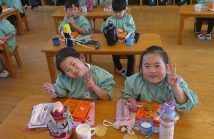 幼稚園の1日